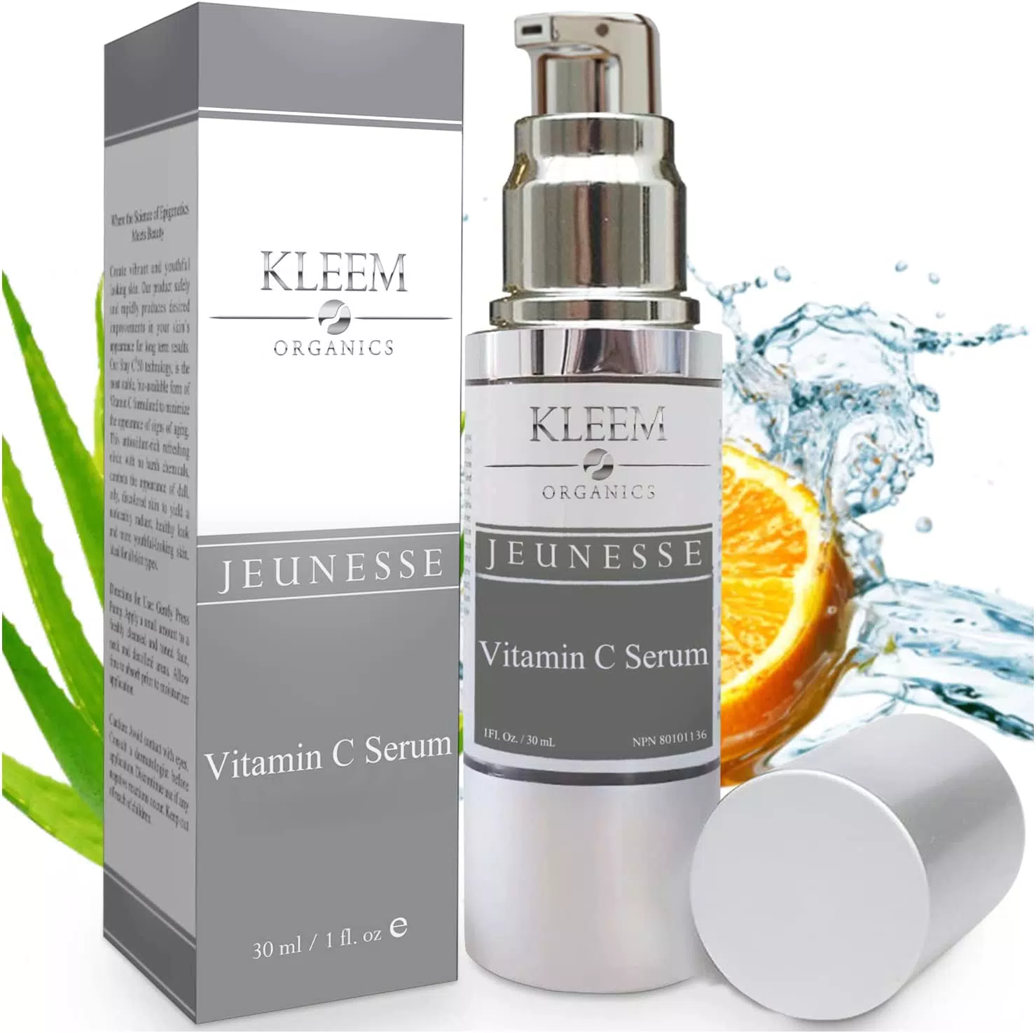 SIERO VISO ANTIRUGHE con Acido Ialuronico Puro e Vitamina C