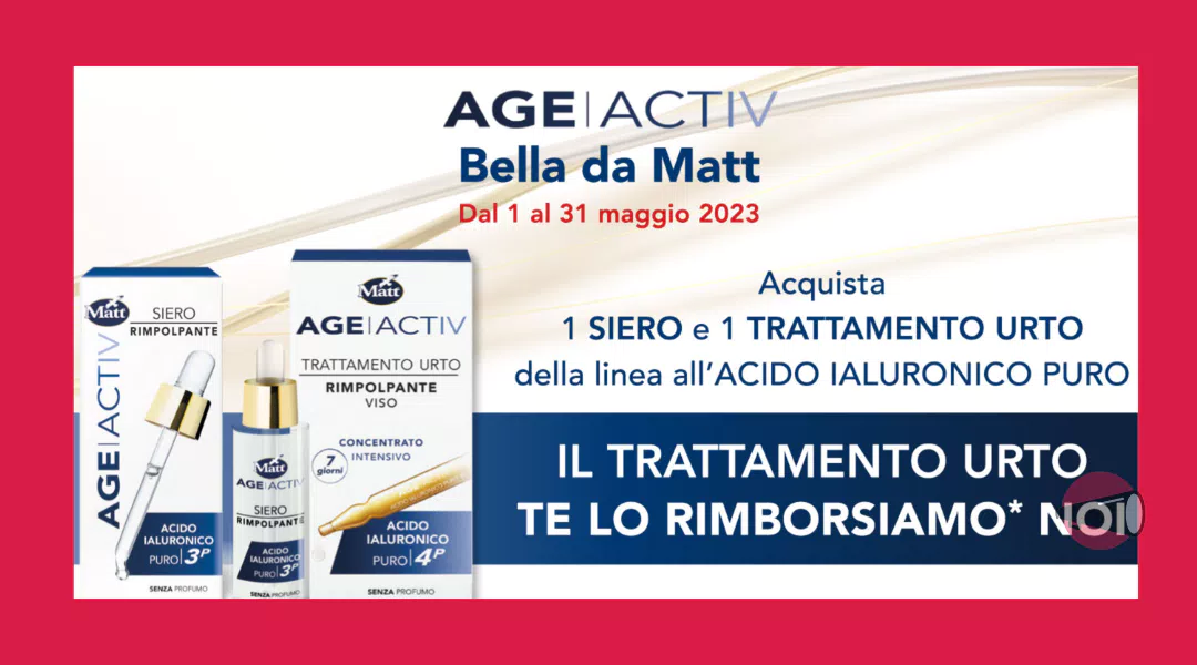 Cashback Bella da Matt 2023: ti rimborsano il Trattamento Urto!