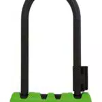 ABUS, 410 SH34 Unisex, Nero/Verde, 18 cm
