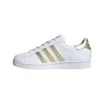 adidas Superstar W, Scarpe da Ginnastica Donna, Bianco/Oro Met./Bianco