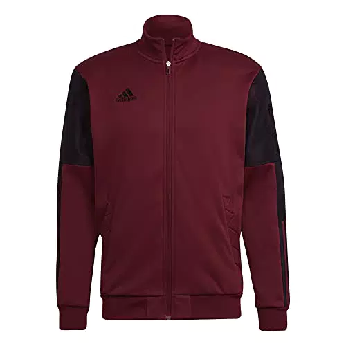 adidas TIRO TK Jkt ST, Giacca Uomohadow Red