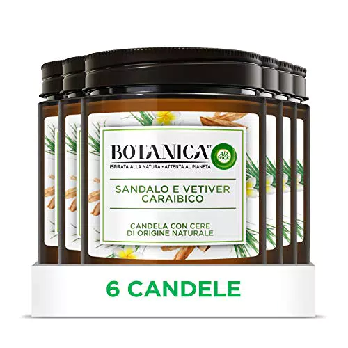 Airwick Botanica Candela con Cere di Origine Naturale