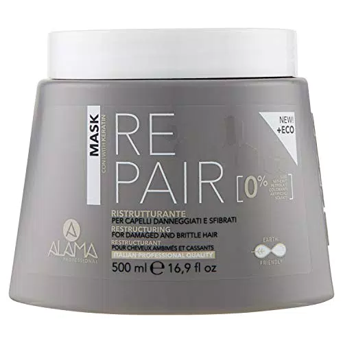 Alama Professional Repair Maschera Ristrutturante e Protettiva per Capelli Danneggiati e Sfibrati