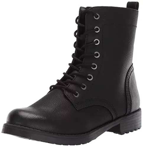 Amazon Essentials Anfibi con Lacci Donna, Nero