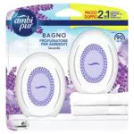 Ambi Pur Bagno, Profumatore per Ambienti, Fragranza Lavanda