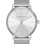 Armani Exchange Orologio da Donna a Tre Lancette in Acciaio Inossidabile