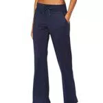 AURIQUE Pantaloni Yoga Donna, Blu, 46abel:L