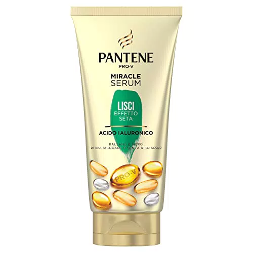Pantene Pro-V Balsamo, Balsamo 3 Minute Miracle, Lisci Effetto Seta