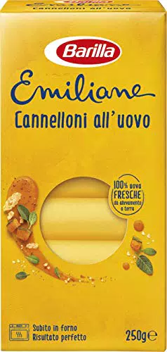 Barilla Pasta all' Uovo Le Emiliane Cannelloni, 250g