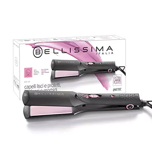 Bellissima Imetec B26 100 Piastra per Capelli Lunghi o Difficili da Disciplinare