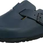 Birkenstock Schuhe Boston Naturleder Schmal Blue 44 Blau