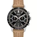 BOSS Orologio Analogico Quarzo Unisex-Adulti con Cinturino in Pelle 1513964