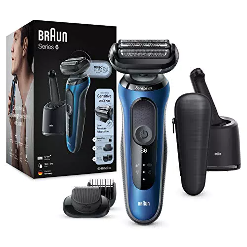 Braun Series 6, Rasoio Elettrico Barba, Rifinitore di precisione