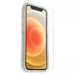 Bundle per iPhone 12 mini OtterBox cover Symmetry Clear testata 3x vs le norme anti caduta MIL-STD 810G + protezione schermo vetro Performance con 2x Tecnologia Anti Graffio