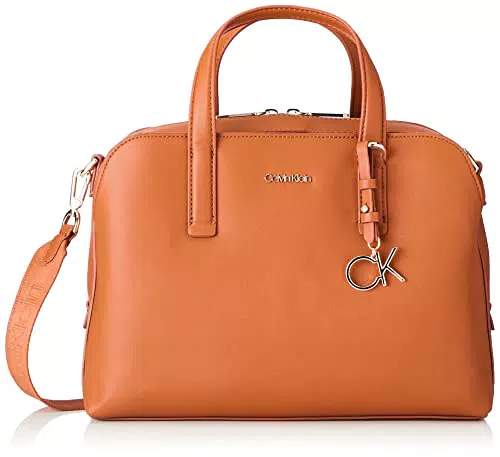 Calvin Klein CK Must Tote, Borsa Donna, Cognac, One Size