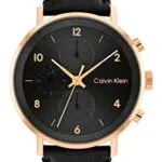 Calvin Klein Men's Analog Quartz Watch with Leather Strap 25200114