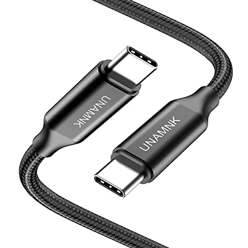 Cavo USB C a USB C 60W 2M, Cavo Type C to Type C, USB C USB C PD Ricarica Rapida