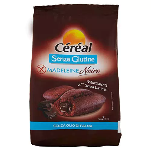 Céréal Madeleine Noire, Merendine Senza Glutine e Lattosio