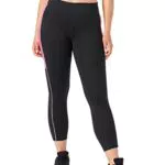 Champion C-Tech -Cropeggings, Donna, Nero/Rosa