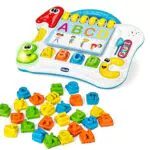 Chicco Lettere in Movimento Edu4You, Gioco Educativo Elettronico con Frasi e Canzoni per Imparare le Lettere dell'Alfabeto