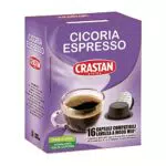 Crastan Capsule Compatibili A Modo Mio - Cicoria Espresso - 8 confezioni da 16 capsule - Totale 128 capsule