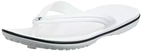 Crocs Crocband Flip, Infradito Unisex-Adulto, White
