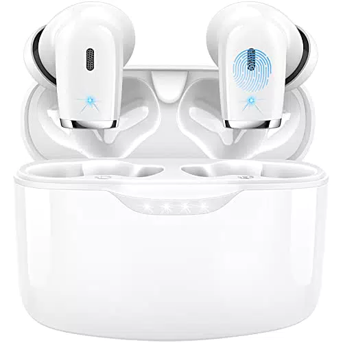 Jesebang Cuffie Bluetooth, Auricolari Bluetooth 5.2 Cuffiette Wireless con Driver 13 mm