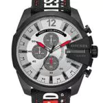 Diesel Orologio da uomo Mega Chief, movimento cronografo