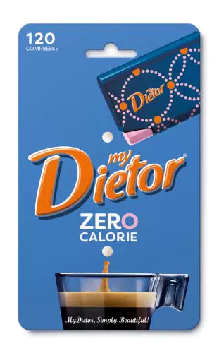 Dietor - MyDietor Dolcificante Naturale 0 kcal, 120 compresse