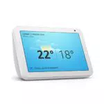 Echo Show 8, Ricondizionato Certificato, Tessuto grigio chiaro Schermo intelligente HD da 8” con Alexa