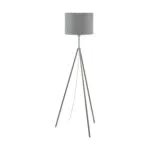 Eglo SCIGLIATI Lampada a Stelo, Grigio/Argento