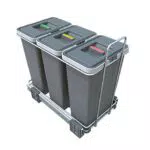 Elletipi PF01 34A3 Pattumiera Differenziata Estraibile per Base