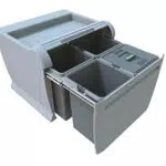 Elletipi PTA 5045A Pattumiera Differenziata Estraibile per Base