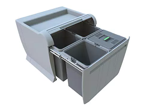 Elletipi PTA 5045A Pattumiera Differenziata Estraibile per Base