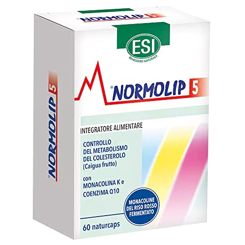 ESI Normolip 5, Controllo del Colesterolo - 60 Naturcaps