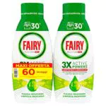 Fairy Detersivo Lavastoviglie Gel Liquido, 60 Lavaggi