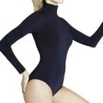 Falke Rich Cotton, Body Donna, Blu