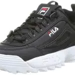FILA DISRUPTOR wmn, Sneaker Donna, Nero Black 01