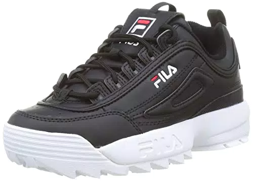 FILA DISRUPTOR wmn, Sneaker Donna, Nero Black 01