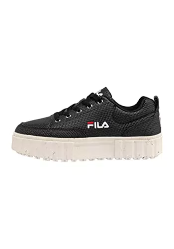 Fila Sandblast R Wmncarpe da Ginnastica Donna, Nero