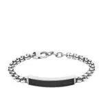 Fossil Bracciale da uomo in acciaio inox occhio di tigre 32013250änge: 1819