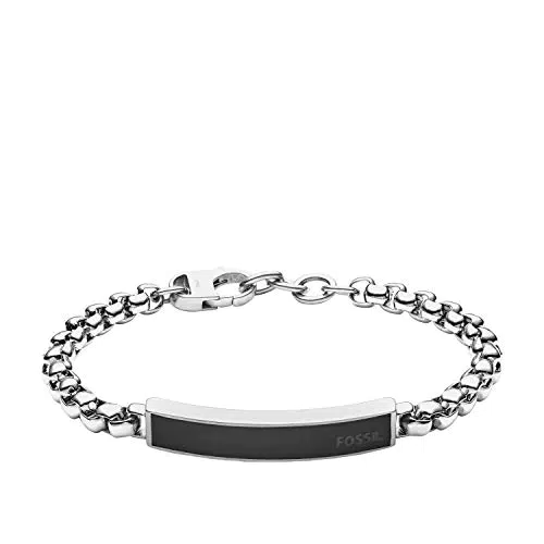 Fossil Bracciale da uomo in acciaio inox occhio di tigre 32013250änge: 1819