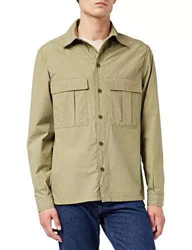 G-STAR RAW Utility Relaxed Shirt da Uomo, Multicolore