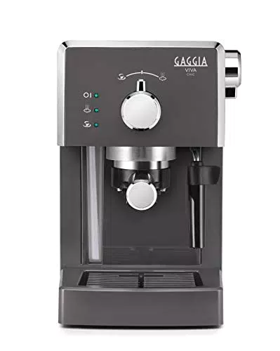 Gaggia Viva Chic Industrial Grey Macchina Manuale per il Caffè
