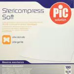 Garze Stericompress Soft In Tessuto, 10 X 10 cm, 100 Compresse