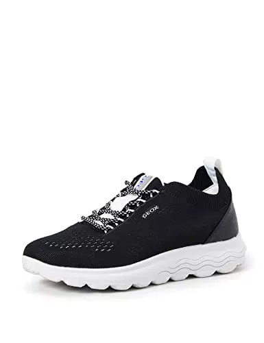 Geox Donna D Spherica A Sneakers Donna, Nero