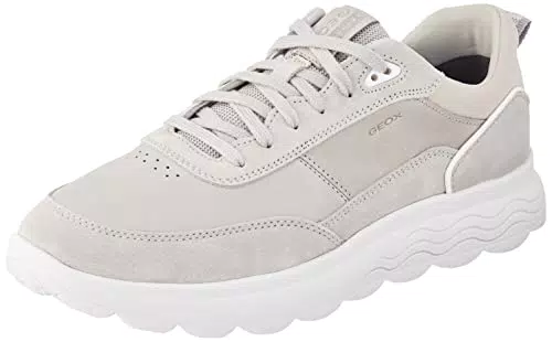 Geox Uomo U Spherica C Sneakers Uomo, Grigio