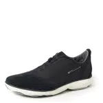 Geox, U Nebula Ccarpe Da Ginnastica Basse da Uomo, Nero