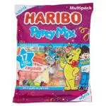 Haribo Party Mix Caramelle Gommose e Morbide, Gusto Frutta