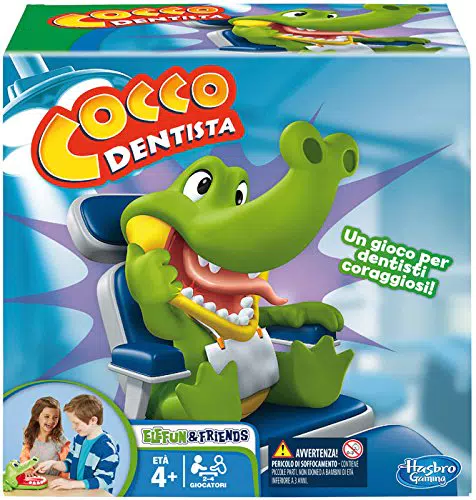 Hasbro Gaming - Cocco Dentista, Gioco in Scatola, B0408103
